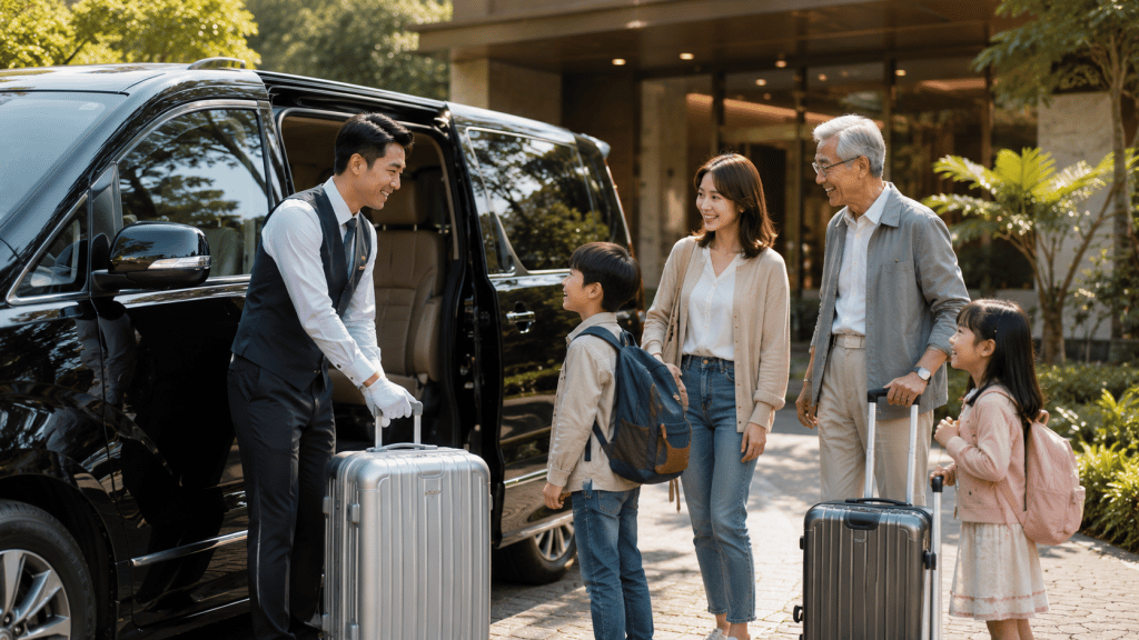 Private charter driver service quality